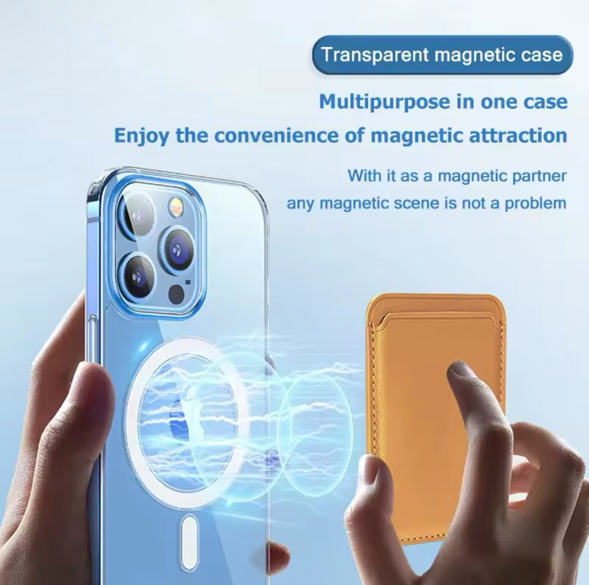 Clear Case + Wallet